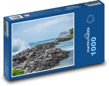 Hawaii - Oahu, rocks - Puzzle 1000 pieces, size 60x46 cm 