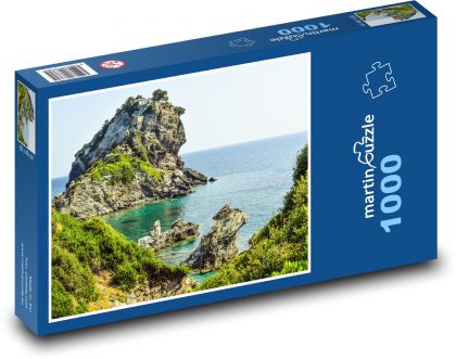 Skopelos, Greece, rock - Puzzle 1000 pieces, size 60x46 cm 