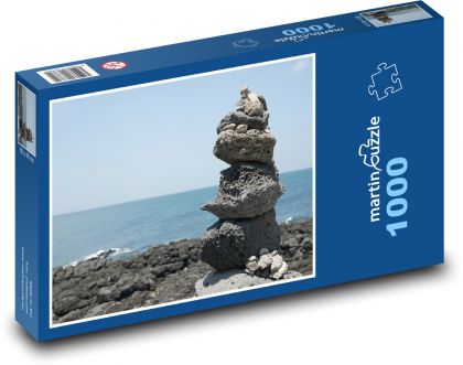 Ostrov Jeju - Korea, moře - puzzle 1000 dílků