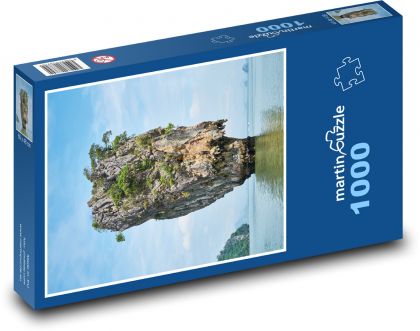 Phang Nga Bay - Thajsko, ostrov - Puzzle 1000 dílků, rozměr 60x46 cm
