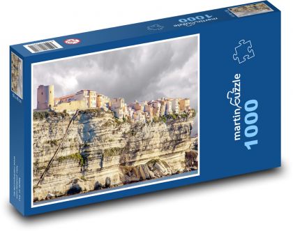 Korsika - Insel, Stadt - Puzzle - 1000 Teile