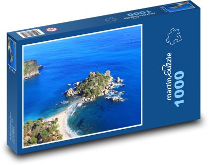 Sicílie - Itálie, ostrov  - Puzzle 1000 dílků, rozměr 60x46 cm