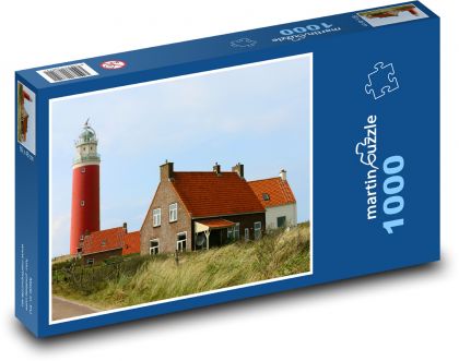 Leuchtturm - Holland - Nordsee - Puzzle - 1000 Teile