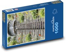 Vodní schody - vodopád, dekorace Puzzle 1000 dílků - 60 x 46 cm