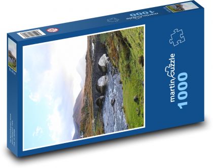 Ostrov Skye - Skotsko, příroda - Puzzle 1000 dílků, rozměr 60x46 cm