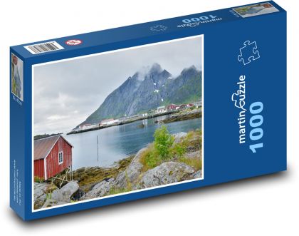 Lofoten - mountains, sea - Puzzle 1000 pieces, size 60x46 cm 