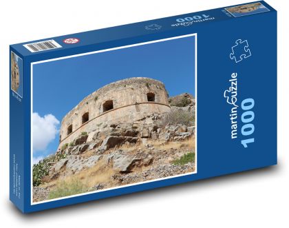 Kréta - Řecko, ostrov - Puzzle 1000 dílků, rozměr 60x46 cm