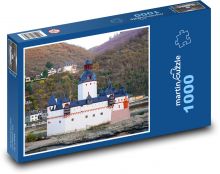 Hrad - cestovanie, príroda Puzzle 1000 dielikov - 60 x 46 cm