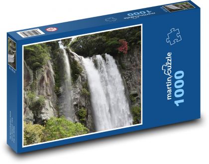 Vodopád - řeka, příroda - puzzle 1000 dílků