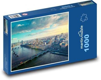 Themse - London, Fluss - Puzzle - 1000 Teile