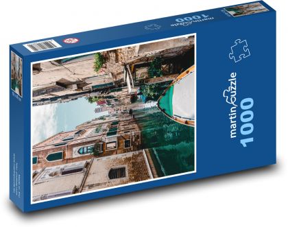 Venice - gondola, canal - Puzzle 1000 pieces, size 60x46 cm 