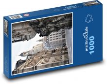 Drážďany - budovy, ulice Puzzle 1000 dílků - 60 x 46 cm