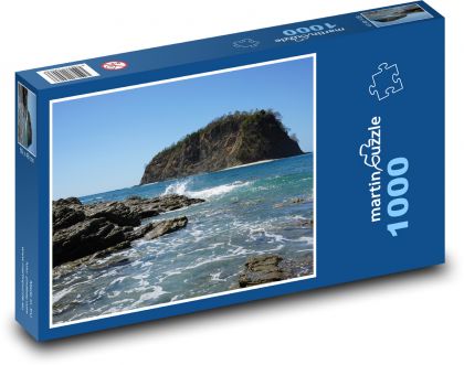 Kostarika - oceán, vlny - Puzzle 1000 dielikov, rozmer 60x46 cm