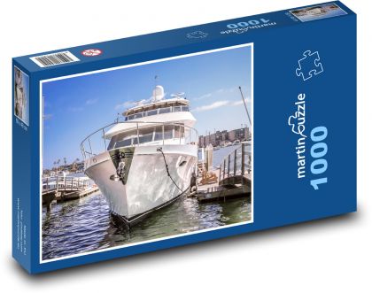 Yacht - Boot, Kalifornien - Puzzle - 1000 Teile
