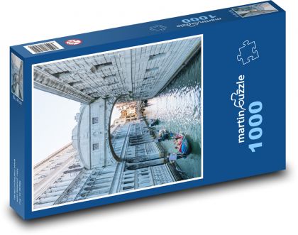 Gondola - Venice, Italy - Puzzle 1000 pieces, size 60x46 cm 