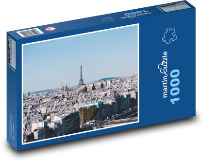 Paříž - Francie, archtektura - puzzle 1000 dílků