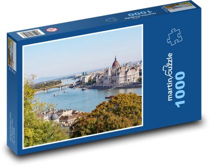 Ungarn - Budapest, Donau - Puzzle - 1000 Teile