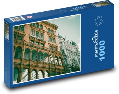 Wiedeń - Austria, bud. - Puzzle 1000 elementów, rozmiar 60x46 cm