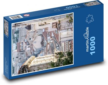 Budovy - Dubrovník, Chorvatsko - puzzle 1000 dílků