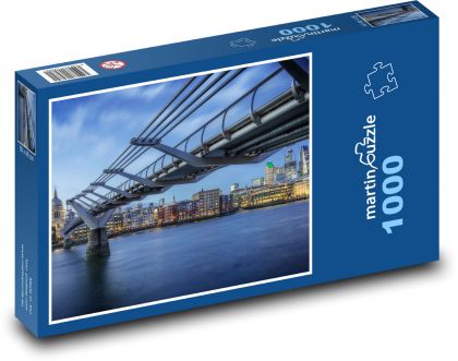 Londýn - Anglicko, most - Puzzle 1000 dielikov, rozmer 60x46 cm