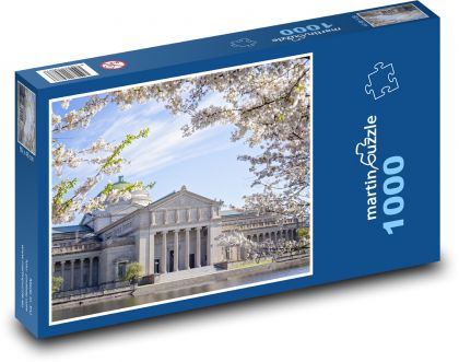Museum für Wissenschaft und Industrie - Chicago, Bauarbeiten - Puzzle - 1000 Teile