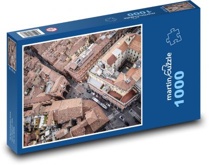 Stare miasto - domy, architektura - Puzzle 1000 elementów, rozmiar 60x46 cm