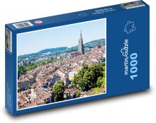 Budovy - město, architektura Puzzle 1000 dílků - 60 x 46 cm