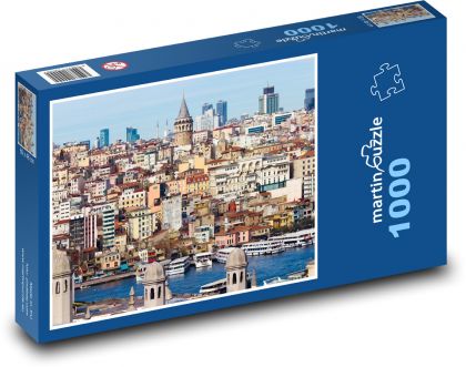 Galatská věž - Istanbul, Německo - puzzle 1000 dílků