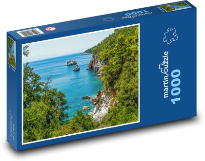 Greece - Skopelos, sea - Puzzle 1000 pieces, size 60x46 cm 