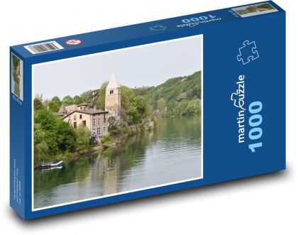 Ostrov Barbe - Francie, Lyon - puzzle 1000 dílků