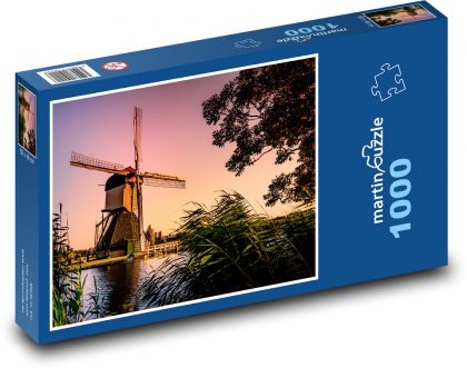 Mühle - Niederlande, Niederlande - Puzzle - 1000 Teile
