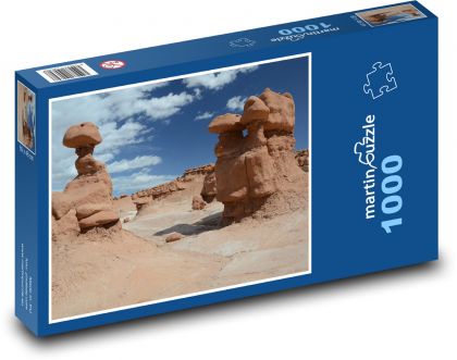 Goblin Valley - Utah, USA - Puzzle 1000 dielikov, rozmer 60x46 cm