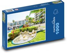 Cancun - Mexico, moře  Puzzle 1000 dílků - 60 x 46 cm