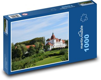 Nordborg - Dánsko, hrad - Puzzle 1000 dielikov, rozmer 60x46 cm