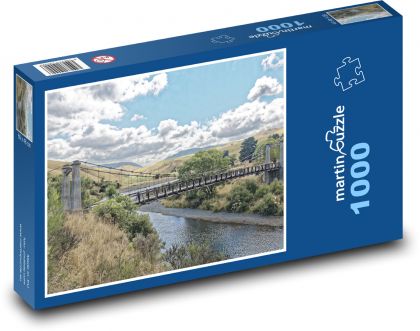 Neuseeland - Erhöhte Brücke, Nordinsel - Puzzle - 1000 Teile