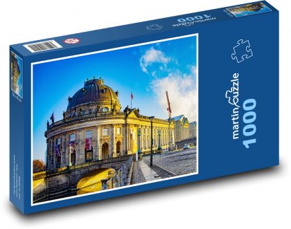 Muzeum - Berlin, cestovat - Puzzle 1000 dílků, rozměr 60x46 cm