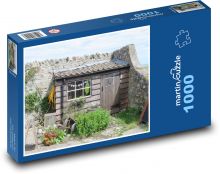 Kůlna - chata, zahrada Puzzle 1000 - 60x46 cm
