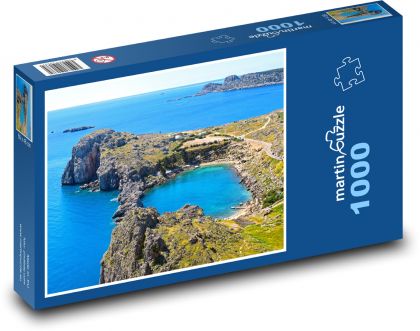 Ayios Pavlos Beach - Crete Island - Puzzle 1000 pieces, size 60x46 cm 