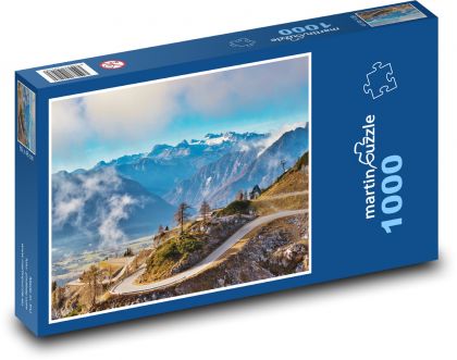 Nature - mountains, roads - Puzzle 1000 pieces, size 60x46 cm 