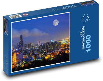 Kao -Siung City, Taiwan - Puzzle - 1000 Teile