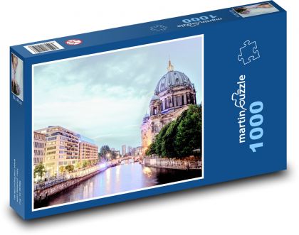 Berlínská katedrála - Berlín, Německo - Puzzle 1000 dílků, rozměr 60x46 cm