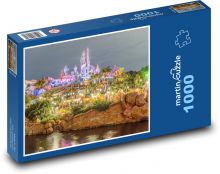 Disney - sea, night Puzzle 1000 pieces - 60 x 46 cm