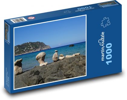 Ibiza - ostrov, more - Puzzle 1000 dielikov, rozmer 60x46 cm