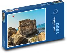 Fels - Felsküste, Meer Puzzle 1000 Teile - 60 x 46 cm