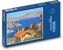 Stadt - Meer, Natur Puzzle 1000 Teile - 60 x 46 cm