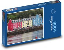 Buildings - waterfront, shops Puzzle 1000 pieces - 60 x 46 cm 