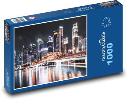 Architektura - budynki, domy - Puzzle 1000 elementów, rozmiar 60x46 cm