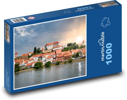Ptuj - Slovenia, city - Puzzle 1000 pieces, size 60x46 cm 