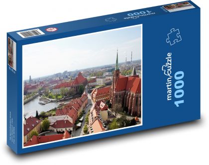 Kathedrale - Kirche, Stadt - Puzzle - 1000 Teile