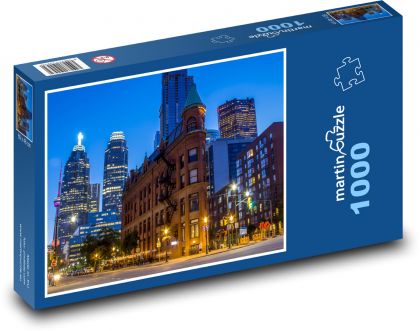 Toronto - Kanada, město - puzzle 1000 dílků
